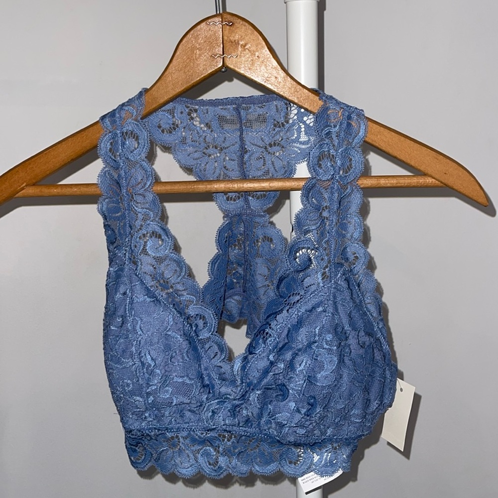 Aeropostale Periwinkle Blue Lace Bralette